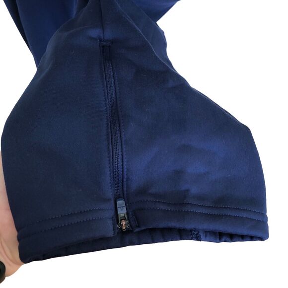 Adidas Training Pants Women’s 2XL Navy Blue Stadium Tapered Aeroready HB6798 NWT - Picture 10 of 16